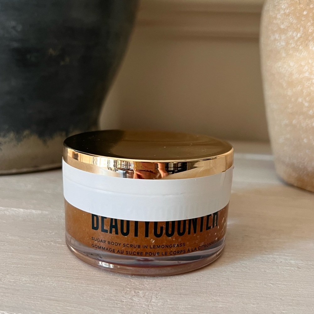 NEW Beautycounter Sugar Body Scrub in Lemongrass